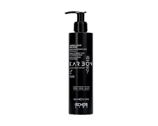 ECHOSLINE - KARBON9 Masque Couleur Charbon Noir 240 ml Echosline Massal Cosmétique
