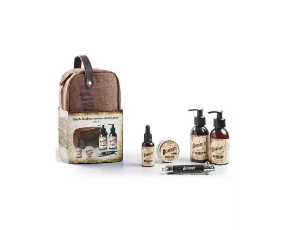 Pack de produits d'entretien barbe et moustache beardburys Massal Cosmétique