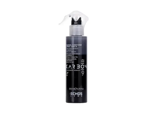 ECHOSLINE - KARBON9 Conditionneur au Charbon 2 Phses Sans Rincage Echosline Massal Cosmétique