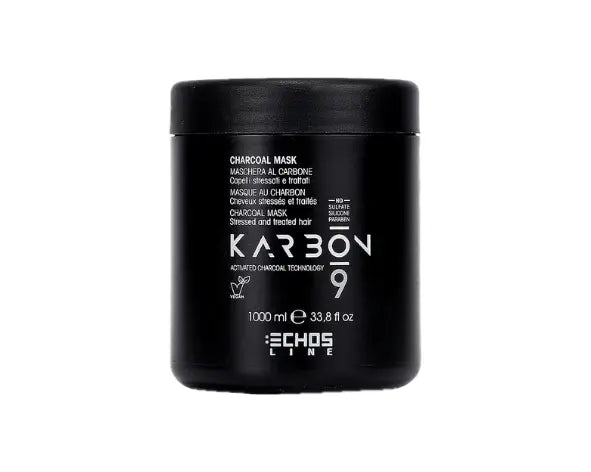 ECHOSLINE - KARBON9 Masque au Charbon- existe en 2 tailles Echosline Massal Cosmétique