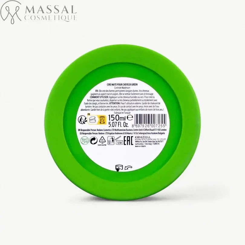 Cire Mate wax 150 ml - RED ONE existe en 2 versions Red One Massal Cosmétique