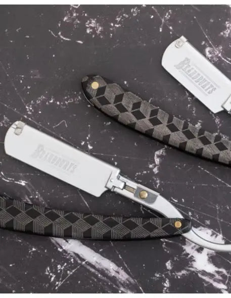 Beardburys - Rasoir artisanal Master Double Noir XXL beardburys Massal Cosmétique