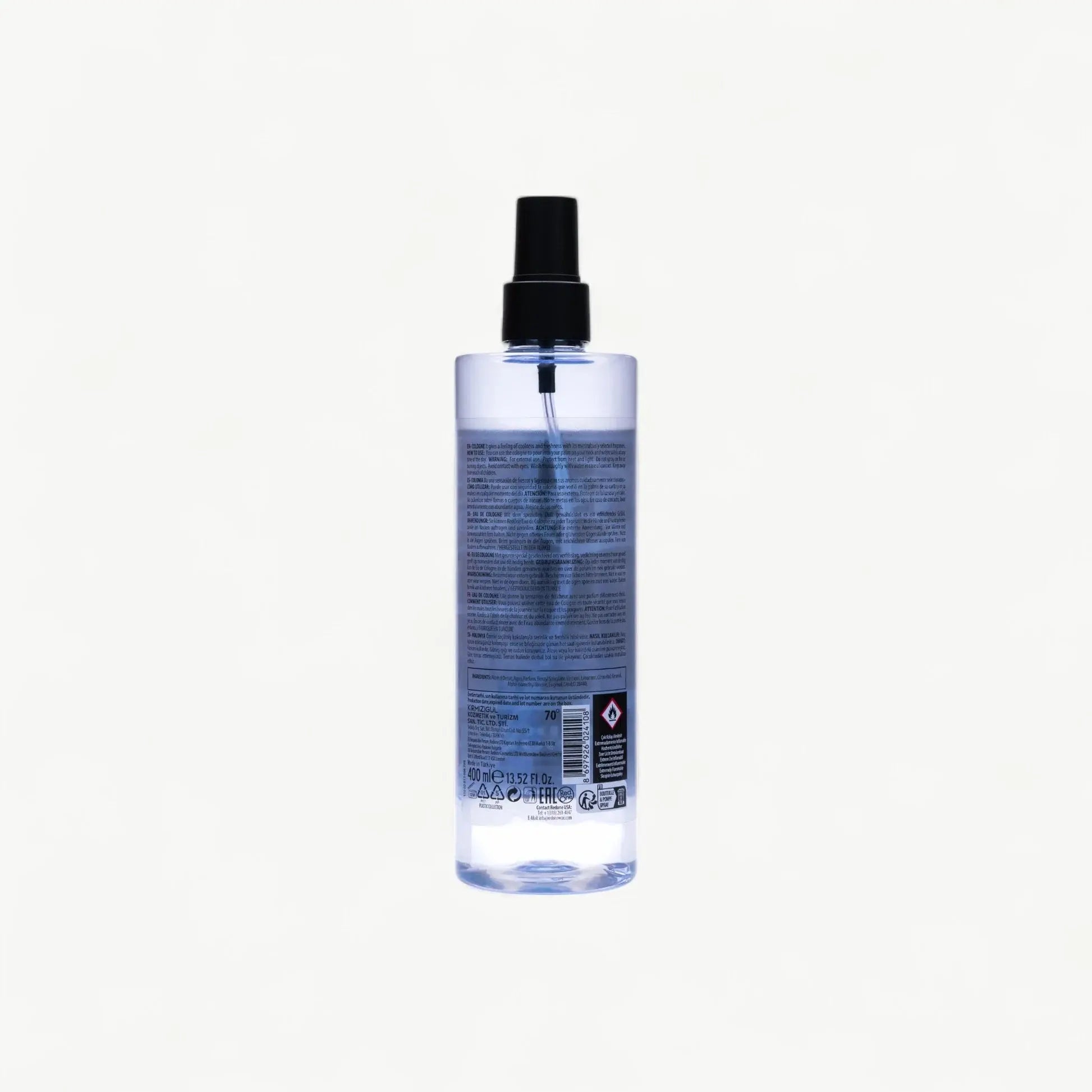 Red one - Spray Barber Cologne Silver Red One Massal Cosmétique