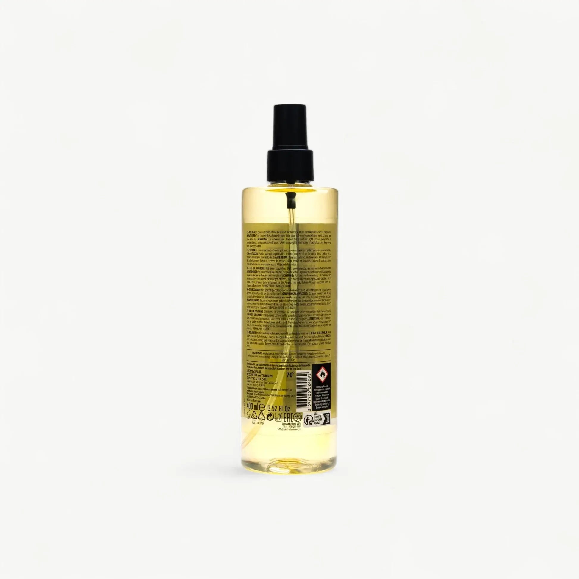 Redone - Spray Barber Cologne Gold Red One Massal Cosmétique