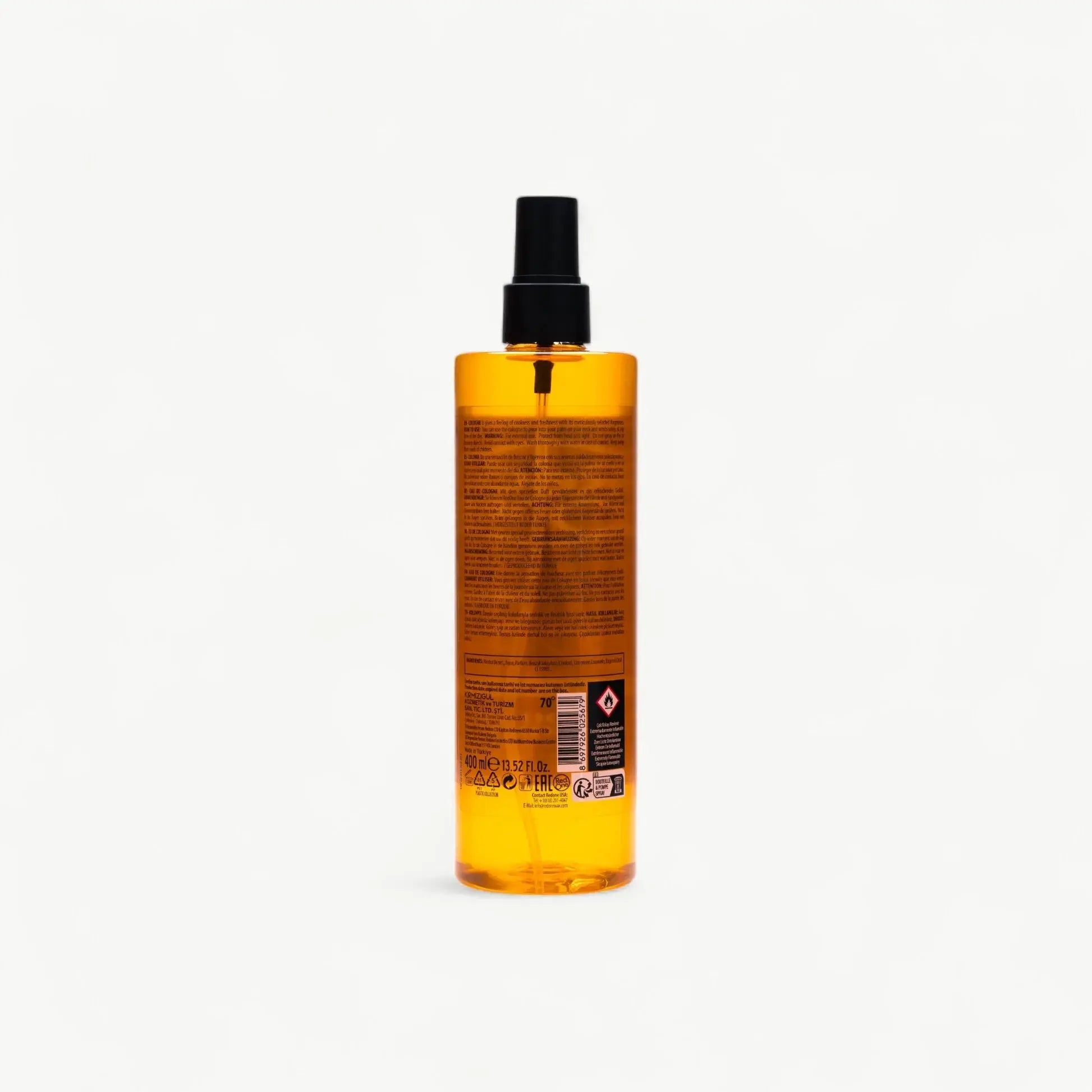 Red one - Spray Barber Cologne Volcanic Red One Massal Cosmétique