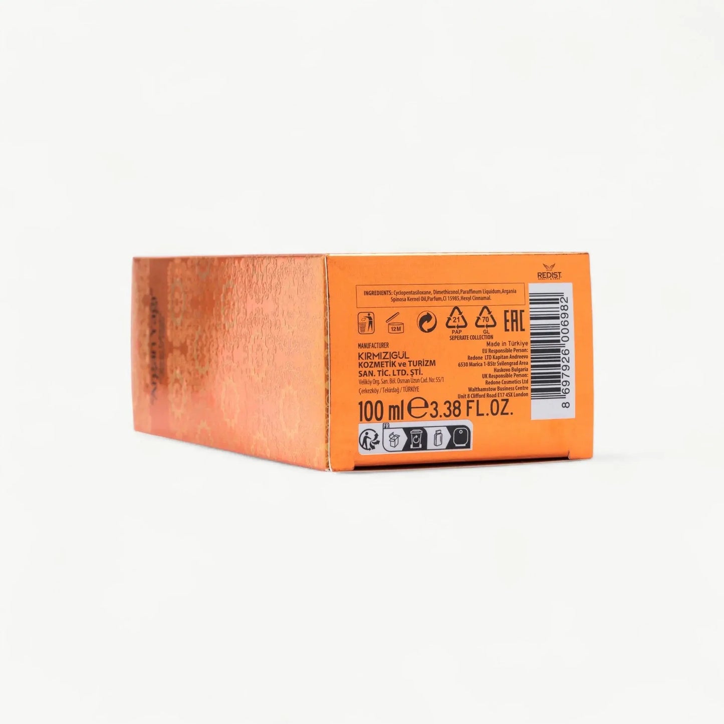 REDIST - Huile D' Argan 100 ml Massal Cosmétique Massal Cosmétique