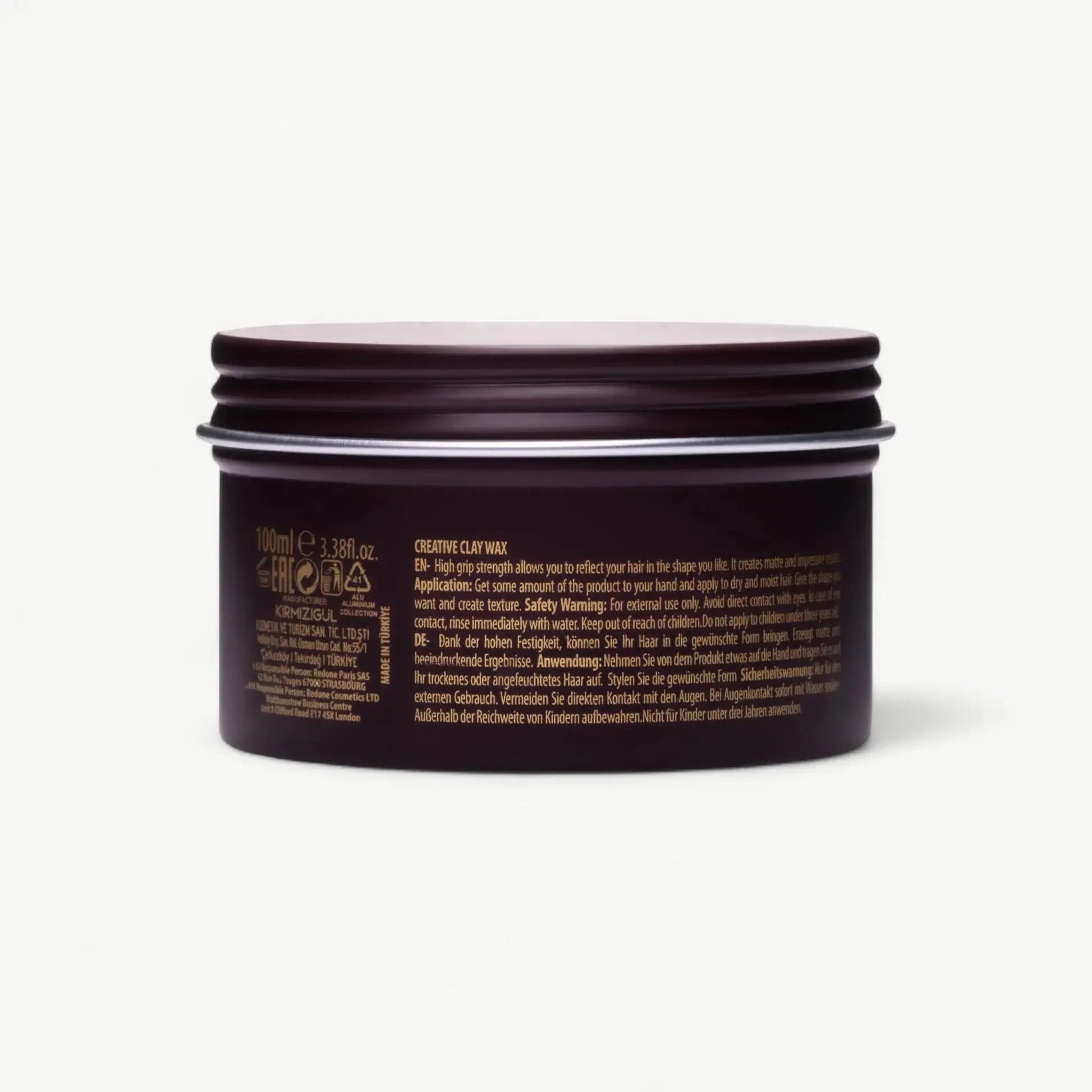 RED ONE - CREATIVE CLAY WAX  100ML Red One Massal Cosmétique