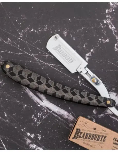 Beardburys -  Couteaux artisanaux Master Double - Noir beardburys Massal Cosmétique