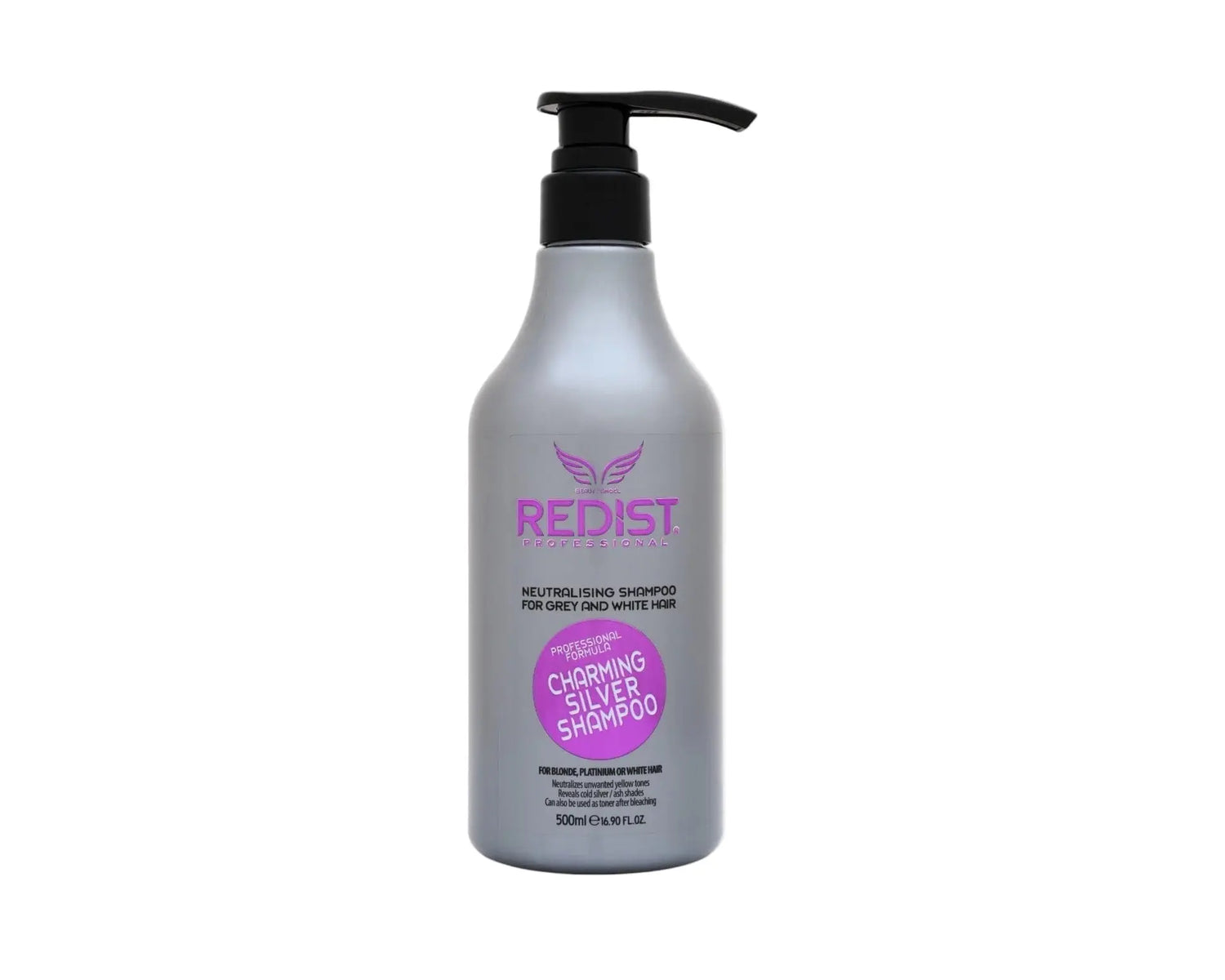 REDIST - Shampoing bleu CHARMING SILVER  500ml Redist Massal Cosmétique