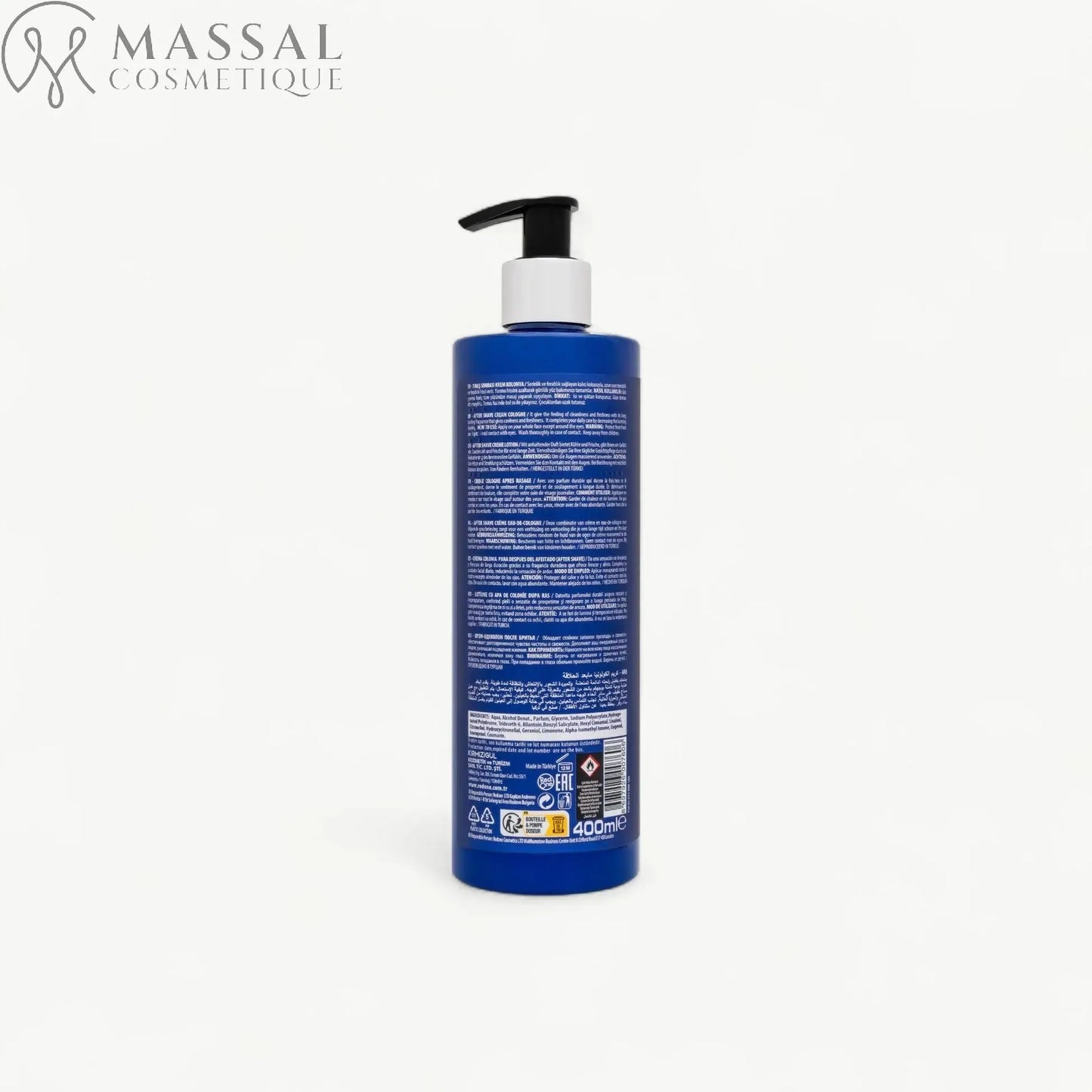 RED ONE - Crème Après rasage SPORT 400 ml Red One Massal Cosmétique