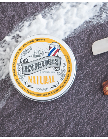 Beardburys - Hair wax -Naturel 100 ml beardburys