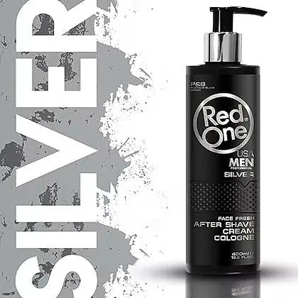 RED ONE - Crème Après rasage SILVER 400 ml Red One Massal Cosmétique