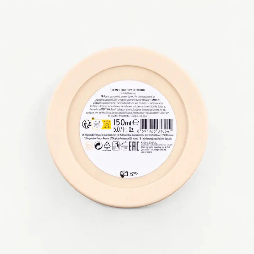 RED ONE - Cire coiffante Mate à la  Kératine 150 ml Red One Massal Cosmétique